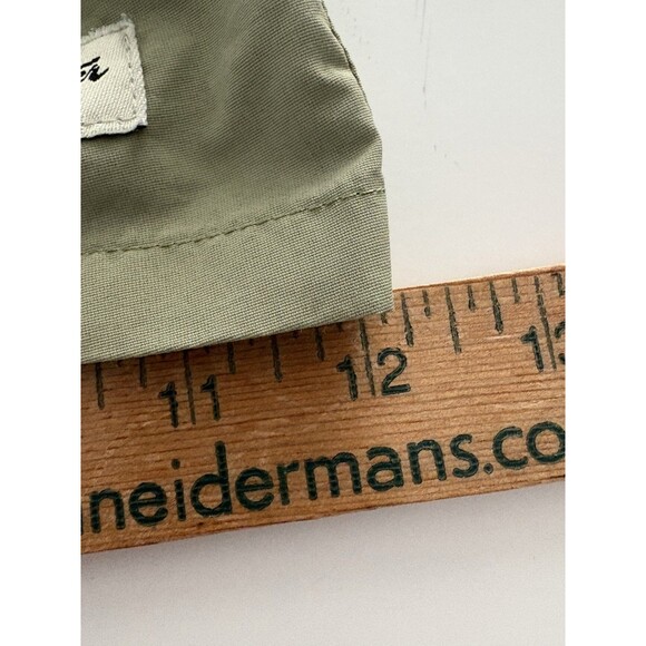 Bather Swim Trunks Shorts Mens Medium Olive Green Drawstring Liner Pool Beach - Picture 13 of 16